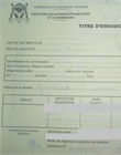 Titre d'émission